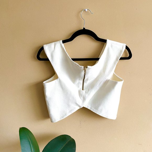 River Island Cross Crop Top - Picture 3 of 4